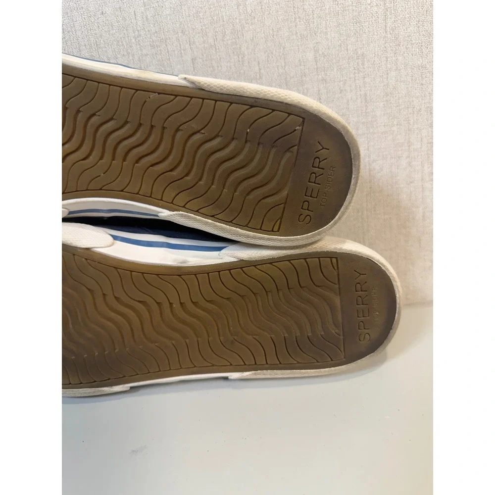 Sperry Womens Seacycled Twill Loafer Casual Shoe - Size 11‎ Navy - STS88787